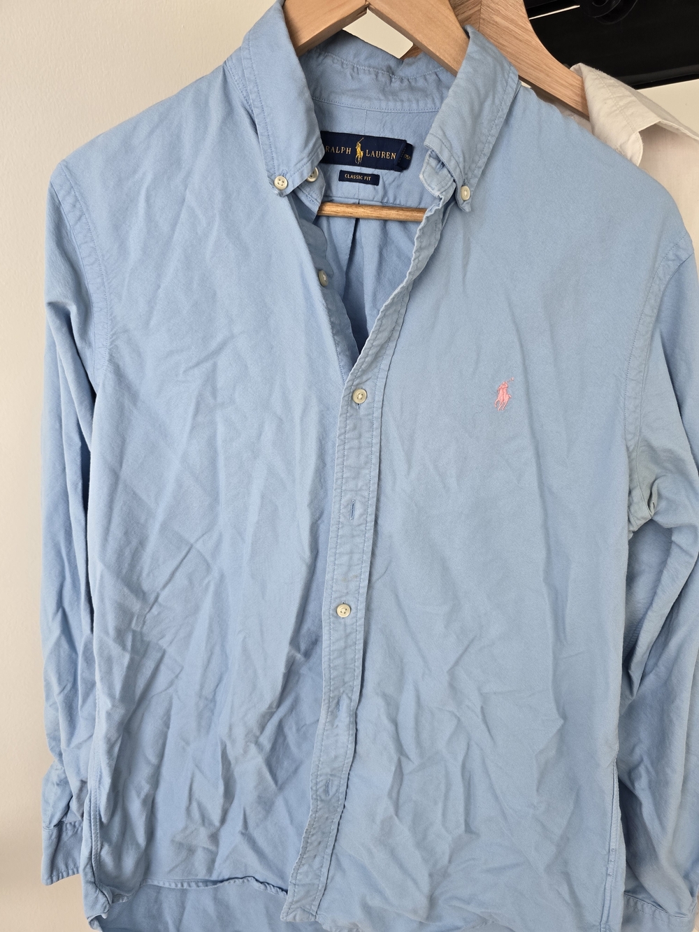 Ralph Lauren Men's Light Blue Button-Down Oxford Shirt